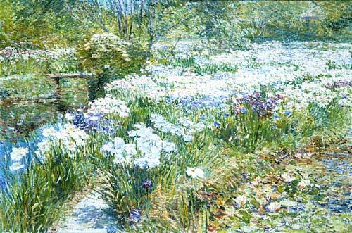 Childe Hassam The Water Garden oil painting picture